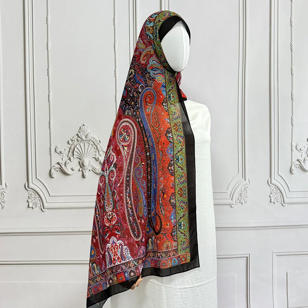 Новый шифоновый платок, шарф, морская защита от солнца, пляжный шелковый шарф с принтом, привычка Femme Musulmane, пустынная дорожная шаль 170*70 см
Новый шифоновый платок, шарф, морская защита от солнца, пляжный шелковый шарф с принтом, привычка Femme Musulmane, пустынная дорожная шаль 170*70 см