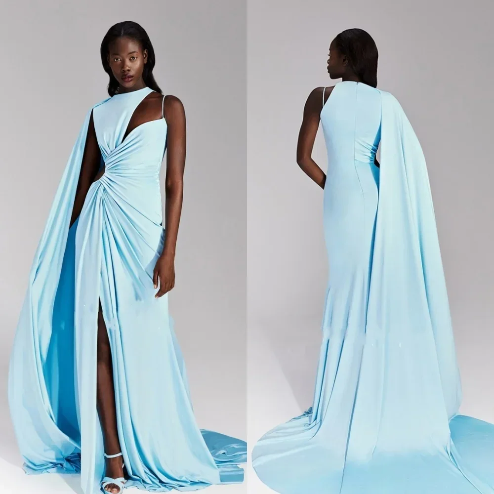 Customized Prom Gown Jersey Pleat Valentine's Day A-line Long Dresses Exquisite High Quality Occasion Formal Dress for Women
Customized Prom Gown Jersey Pleat Valentine's Day A-line Long Dresses Exquisite High Quality Occasion Formal Dress for Women