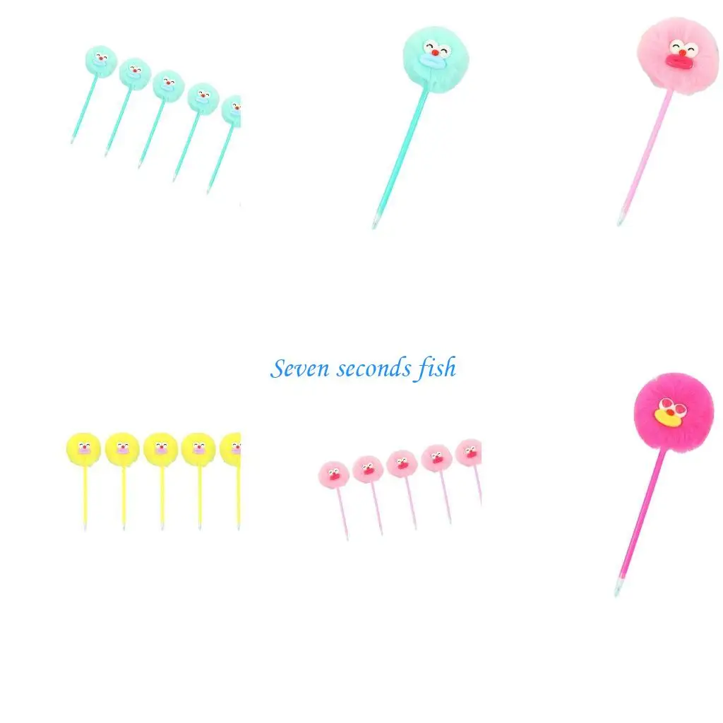 L74B Furry Pom Ballpoint Pen Office School Supplies 1.0mm Smooth to Write for Student
L74B Furry Pom Ballpoint Pen Office School Supplies 1.0mm Smooth to Write for Student