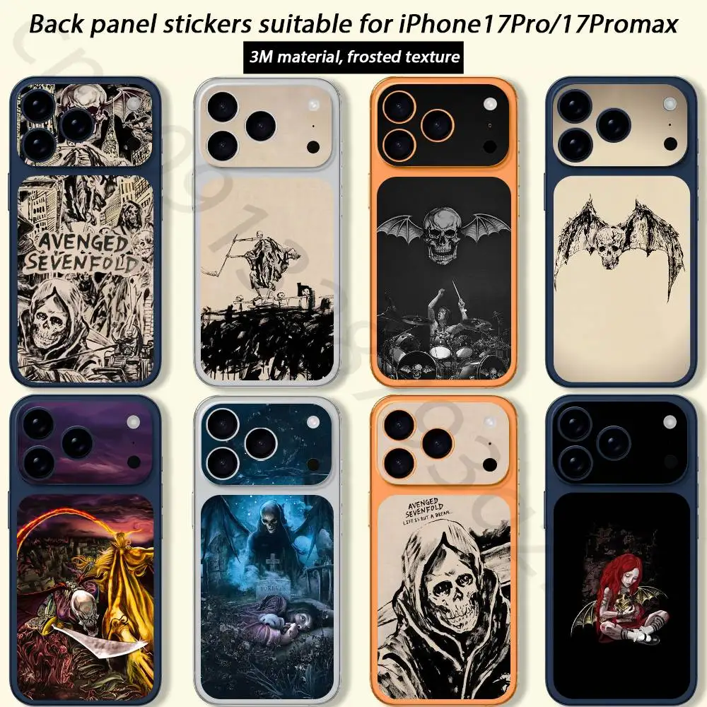 A-AvengedS Sevenfold A7X For iPhone 17 pro Max /17 pro Full Cover Decal Skin Wrap 3D Colorful Rear Protective Sticker Film
A-AvengedS Sevenfold A7X For iPhone 17 pro Max /17 pro Full Cover Decal Skin Wrap 3D Colorful Rear Protective Sticker Film