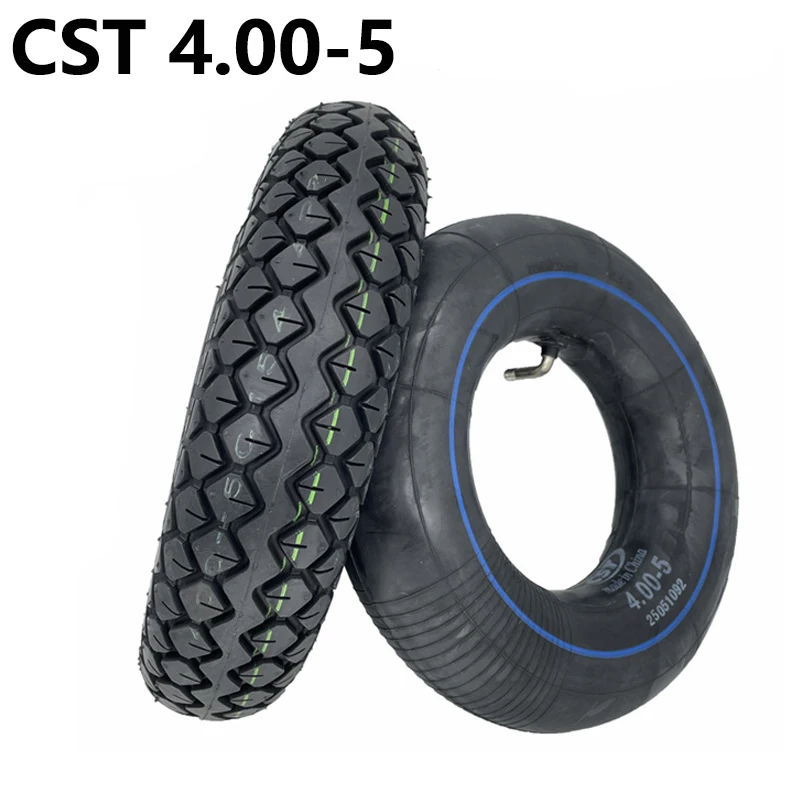 Motorcycle old scooter tire 4.00-5 inner tube outer tire electric vehicle 12-inch pneumatic tire cst tire
Motorcycle old scooter tire 4.00-5 inner tube outer tire electric vehicle 12-inch pneumatic tire cst tire