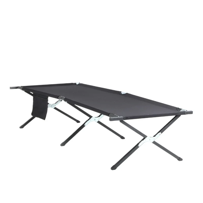 Folding outdoor Oxford cloth waterproof camp bed folding widening enlarged iron single X-type folding bed
Folding outdoor Oxford cloth waterproof camp bed folding widening enlarged iron single X-type folding bed