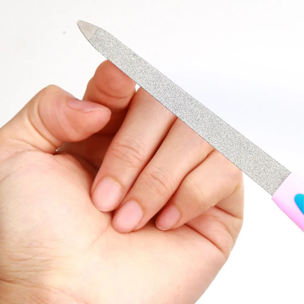 10Pcs Nail File Set Dual Tip Metal Plastic Manicure Tool for Nail Shaping Smoothing Polishing Dead Skin Removal Portable
10Pcs Nail File Set Dual Tip Metal Plastic Manicure Tool for Nail Shaping Smoothing Polishing Dead Skin Removal Portable