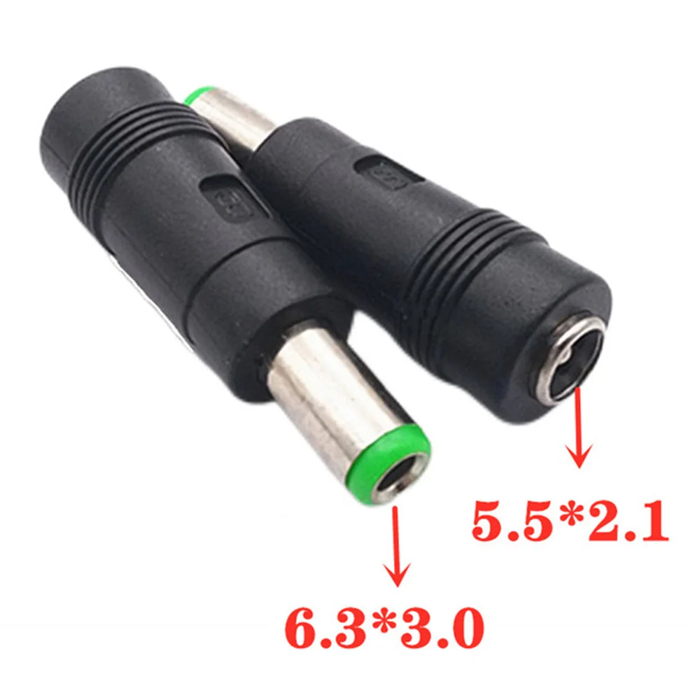 Dc Power Adapter Connector Plug Conversion Head Jack Female Socket 5.5*2.1mm To Male 6.3*3.0mm
Dc Power Adapter Connector Plug Conversion Head Jack Female Socket 5.5*2.1mm To Male 6.3*3.0mm