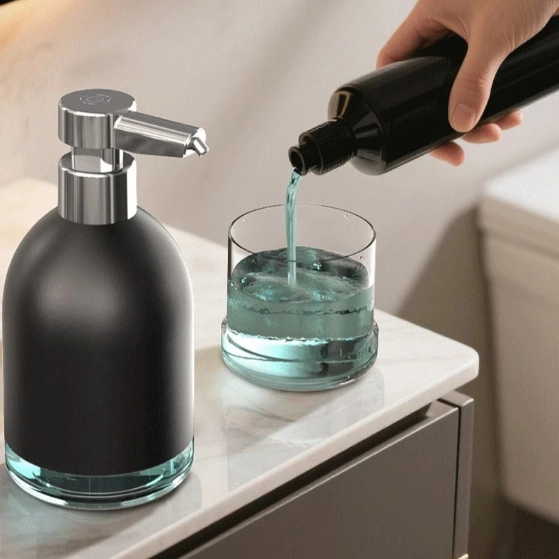 Automatic Sensor Soap Dispenser Intelligent Foam Hand-washing Machine Household Hand-washing Device Wall-mounted Bottle
Automatic Sensor Soap Dispenser Intelligent Foam Hand-washing Machine Household Hand-washing Device Wall-mounted Bottle