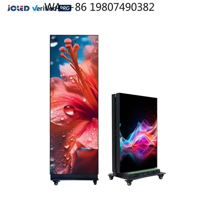 JIACAI Portable P2.5 LED Poster Screen Waterproof Indoor Outdoor Shopping Mall Display
JIACAI Portable P2.5 LED Poster Screen Waterproof Indoor Outdoor Shopping Mall Display