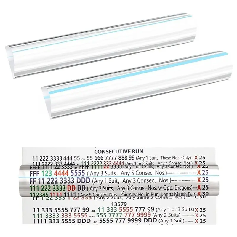 AT82-Large Card Magnifier Wide Reading Ruler Mahjong Line Finder With Blue Guiding Line Mahjong Line Finder Large Card Magnifier
AT82-Large Card Magnifier Wide Reading Ruler Mahjong Line Finder With Blue Guiding Line Mahjong Line Finder Large Card Magnifier