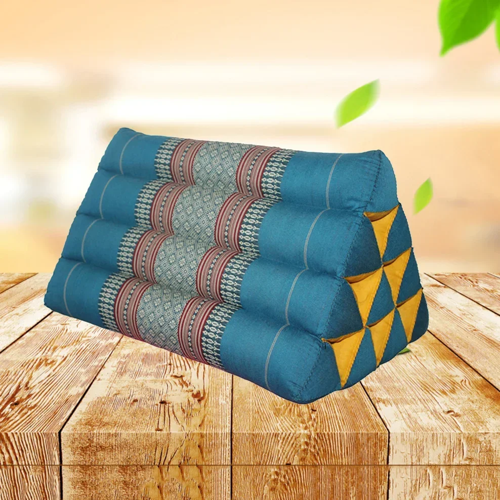Large Thai Triangle Pillow Southeast Asia Sofa Tatami Backrest Cotton Linen Pillow Spa Massage Cushion Kapok Pillow 50x30x28cm
Large Thai Triangle Pillow Southeast Asia Sofa Tatami Backrest Cotton Linen Pillow Spa Massage Cushion Kapok Pillow 50x30x28cm