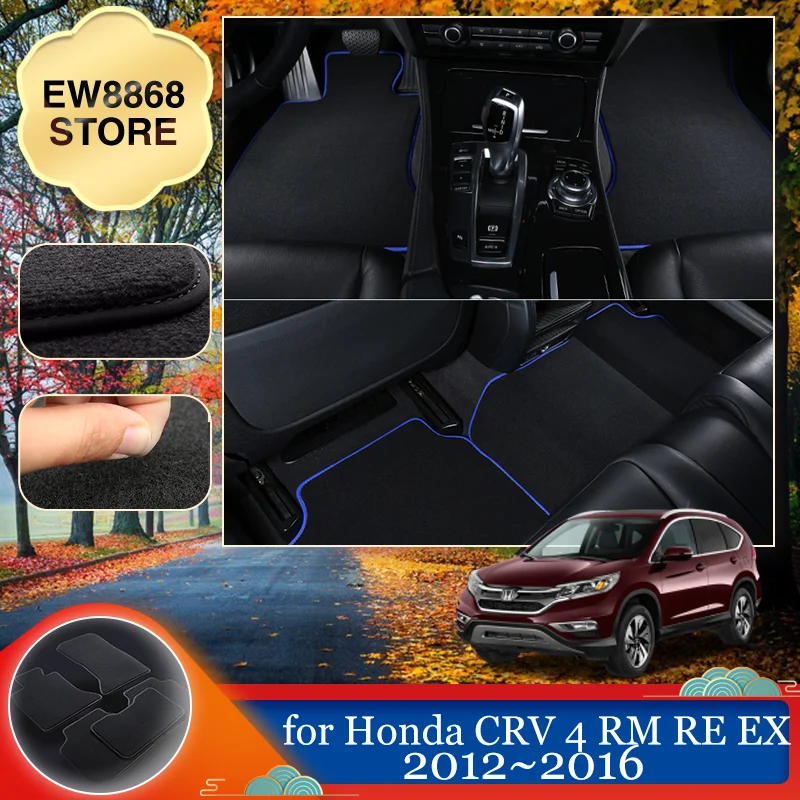 Car Floor Mat for Honda CRV 4 CR-V RM RE EX EXL 2012~2016 2013 2014 Auto Foot Cover Carpet Parts Pad Rug Custom Panel Accessorie
Car Floor Mat for Honda CRV 4 CR-V RM RE EX EXL 2012~2016 2013 2014 Auto Foot Cover Carpet Parts Pad Rug Custom Panel Accessorie