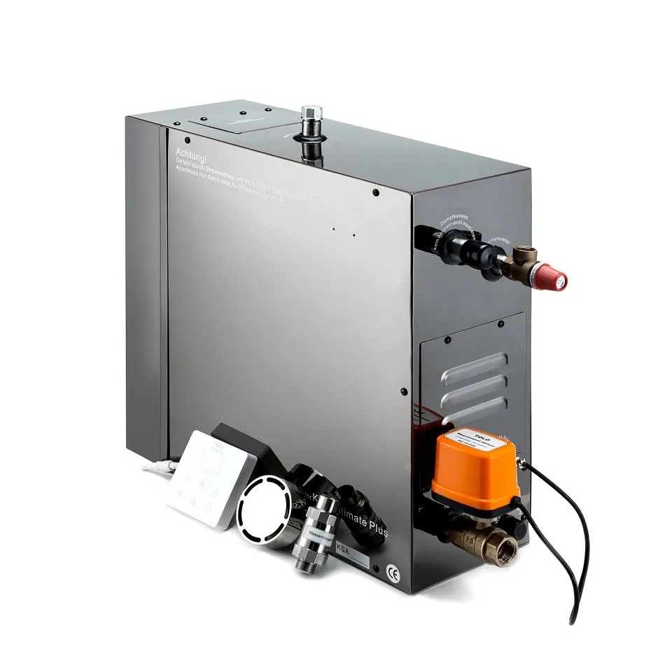 Steamtec TOLO-60 KEY 6KW Upgraded Configuration Sauna Steamer Steam Generator
Steamtec TOLO-60 KEY 6KW Upgraded Configuration Sauna Steamer Steam Generator