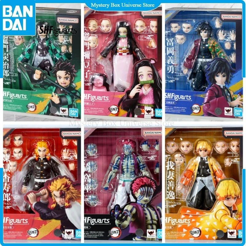 In Stock Original Bandai Demon Slayer SHF Zenitsu Nezuko Tanjirou Akaza Rengoku Giyuu Action Figure Set PVC Collectible Gift
In Stock Original Bandai Demon Slayer SHF Zenitsu Nezuko Tanjirou Akaza Rengoku Giyuu Action Figure Set PVC Collectible Gift