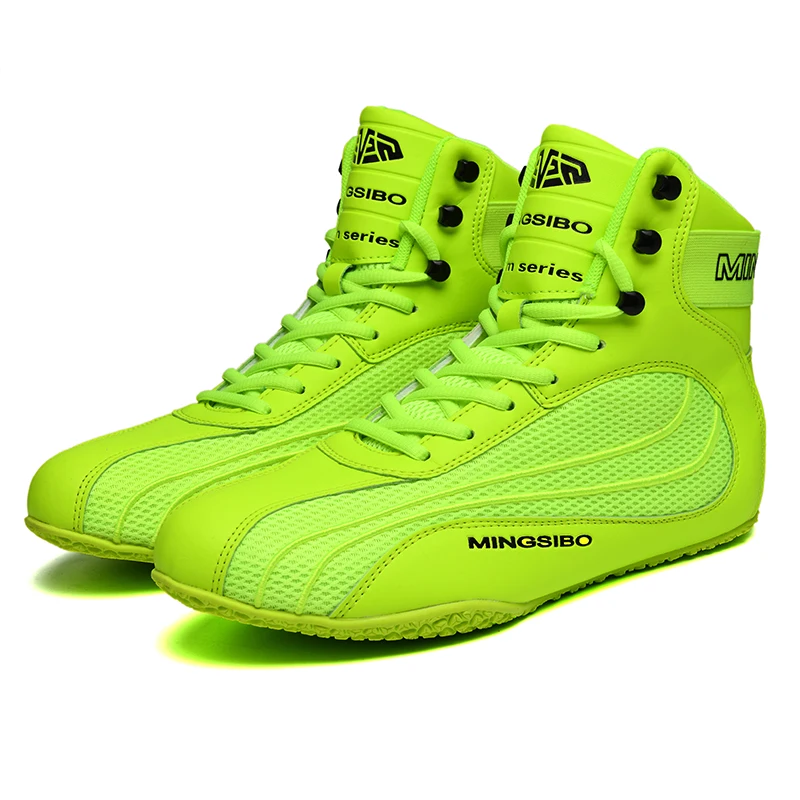 Professional Trend Unisex Boxing Shoes Breathable Wear-resistant Non-slip Wrestling Shoes Fighting Sports Shoes Men's Gym Traini
Professional Trend Unisex Boxing Shoes Breathable Wear-resistant Non-slip Wrestling Shoes Fighting Sports Shoes Men's Gym Traini