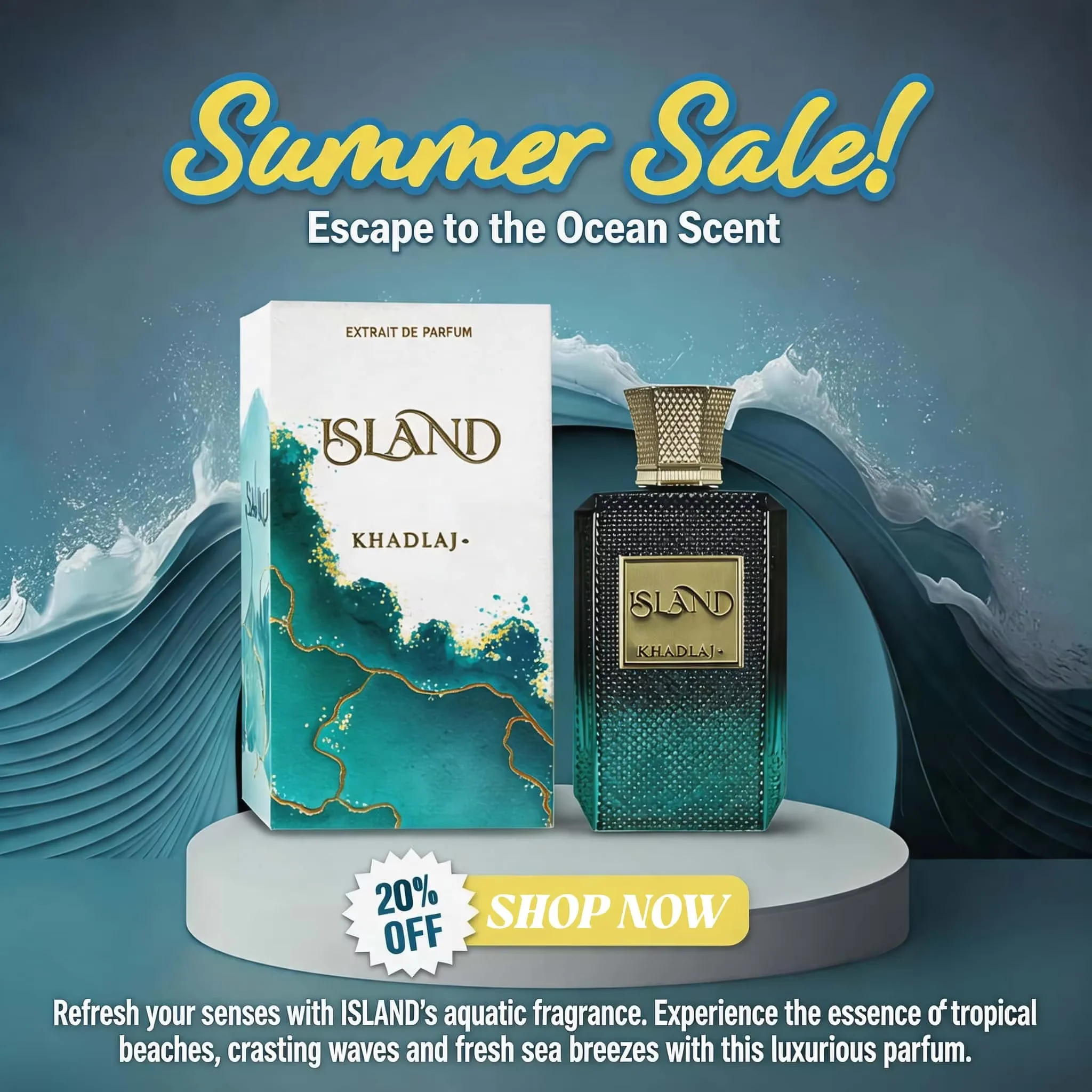 Unisex Tropical Woody Extrait De Parfum Long Lasting Fresh Scent for Daily Wear, Parties & Casual Occasions
Unisex Tropical Woody Extrait De Parfum Long Lasting Fresh Scent for Daily Wear, Parties & Casual Occasions
