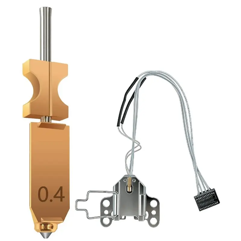 YSS-Upgraded AD5X For FLASHFORGE 0.4Mm Hotend Nosing Nozzle And Heating Assembly Kit With Base Clip Heater Cartridge Thermistor
YSS-Upgraded AD5X For FLASHFORGE 0.4Mm Hotend Nosing Nozzle And Heating Assembly Kit With Base Clip Heater Cartridge Thermistor
