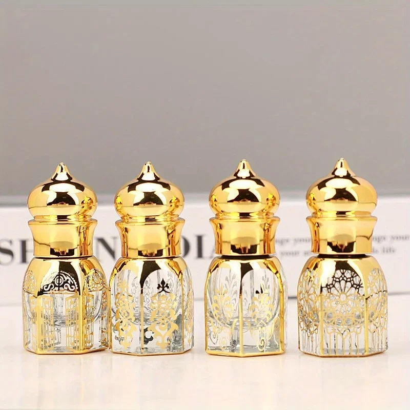 3ml/6ml Flower Random Luxury Golden Essential Oil Roller Bottle Refillable Perfume Bottle Glass Roll-On Essential Oil Bottle
3ml/6ml Flower Random Luxury Golden Essential Oil Roller Bottle Refillable Perfume Bottle Glass Roll-On Essential Oil Bottle