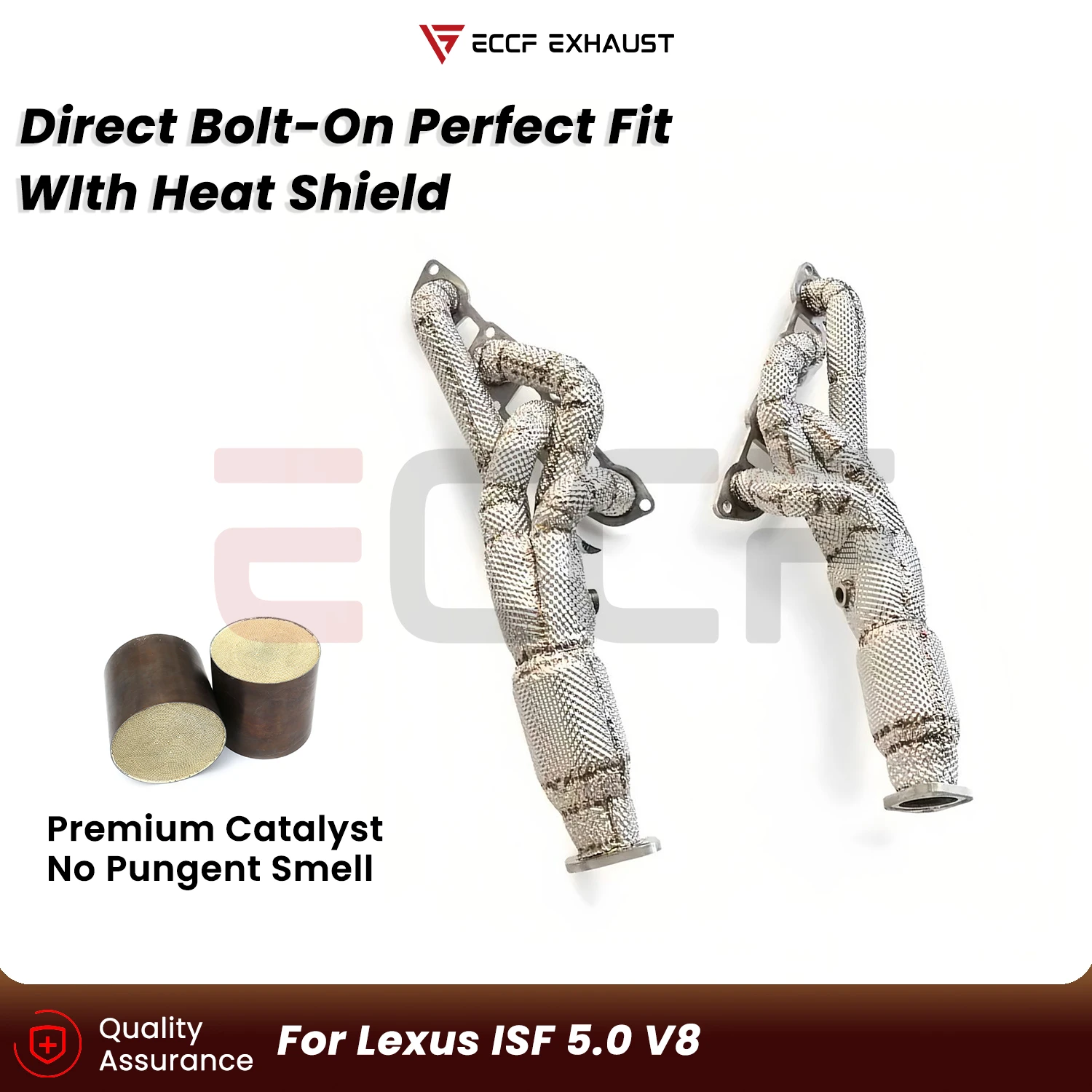 Sporty with Heat Insulation high temperature resistance Stainless Steel Headers For Lexus ISF 5.0 V8 Plug and Play
Sporty with Heat Insulation high temperature resistance Stainless Steel Headers For Lexus ISF 5.0 V8 Plug and Play