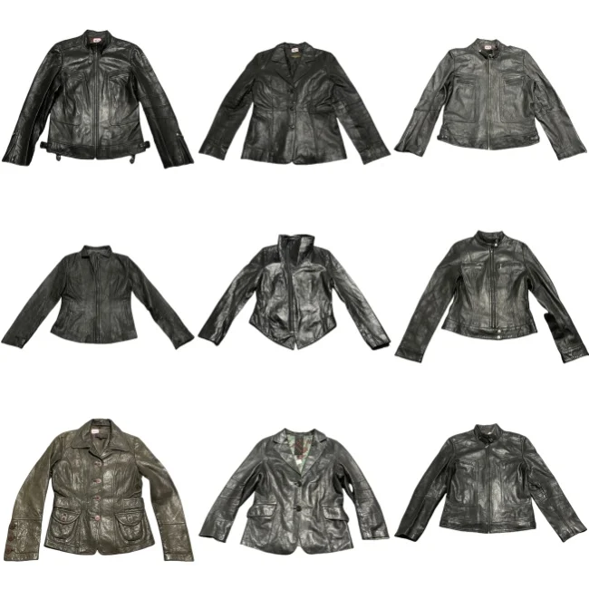 Vintage Mixed Sle eep Leather Jaet Mid-Length Stand Collar Zipper Coat ex Streetwear Slim Fit Youth Faion
Vintage Mixed Sle eep Leather Jaet Mid-Length Stand Collar Zipper Coat ex Streetwear Slim Fit Youth Faion