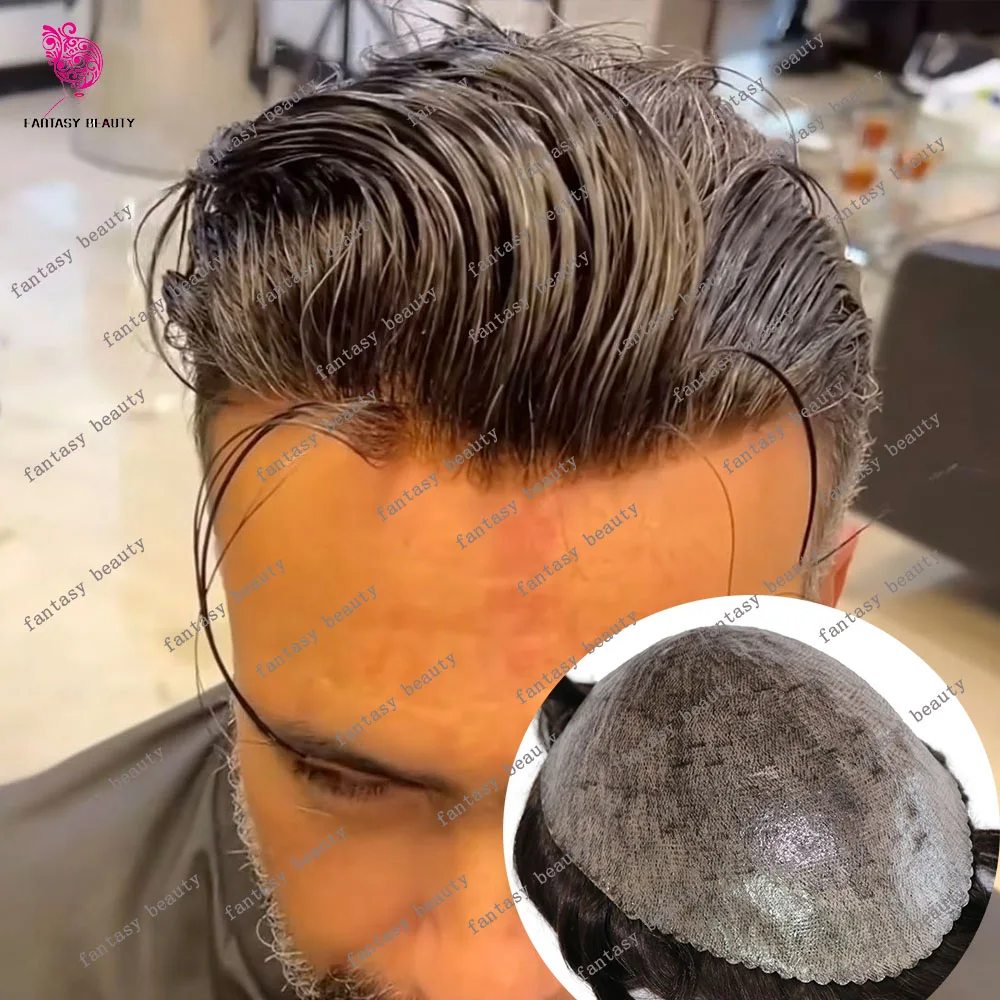 Natural Hairline Super Durable Microskin Thin Skin Pu light Dark Brown Men Toupee 1b65 1B80 Grey 100% Human Hair Wigs Prosthesis
Natural Hairline Super Durable Microskin Thin Skin Pu light Dark Brown Men Toupee 1b65 1B80 Grey 100% Human Hair Wigs Prosthesis