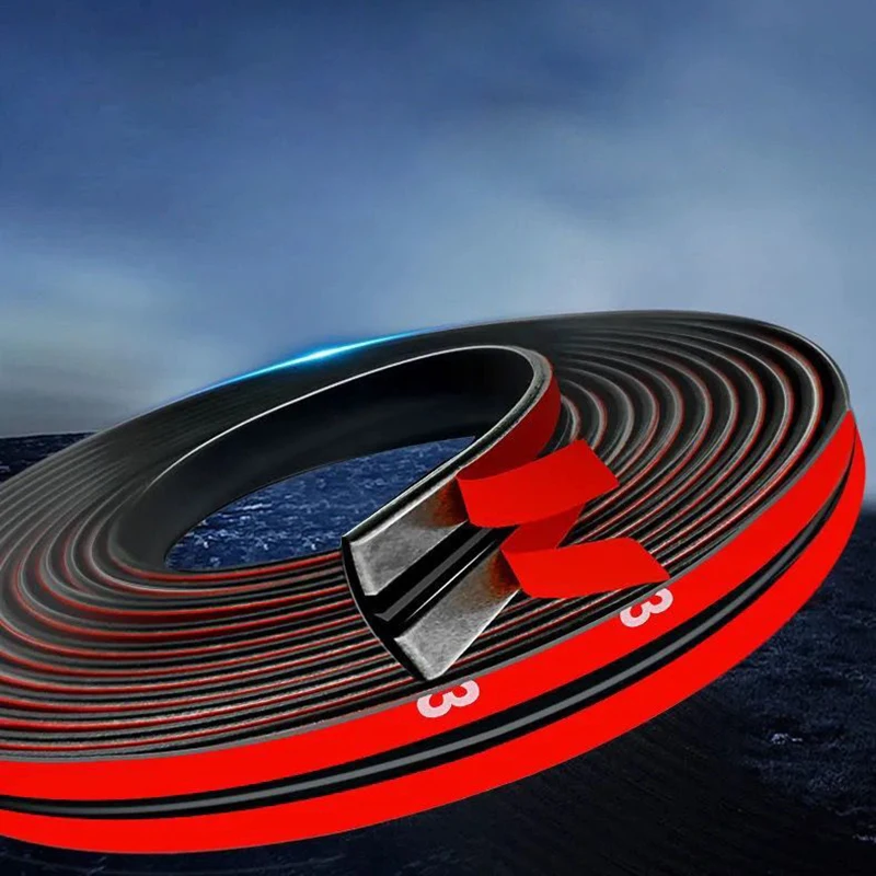 New 2 Meter High Quality Rubber Car Sealing Strip Universal Front Windshield Sunroof T-shaped Soundproof Waterproof Seal Strip
New 2 Meter High Quality Rubber Car Sealing Strip Universal Front Windshield Sunroof T-shaped Soundproof Waterproof Seal Strip