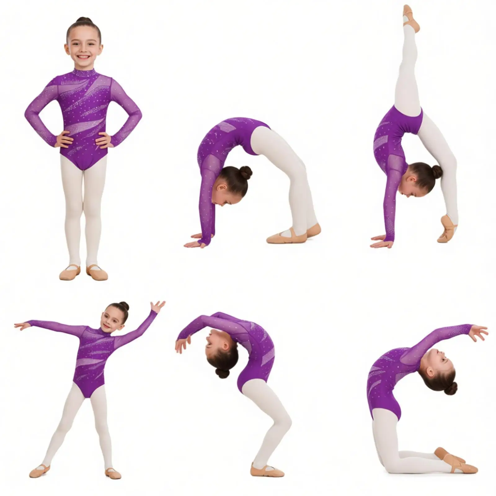 Kids Girl Rhythmic Gymnastics Figure Skating Ballet Performance Jersey Leotard Glittery Rhinestones Bodysuit Competition Costume
Kids Girl Rhythmic Gymnastics Figure Skating Ballet Performance Jersey Leotard Glittery Rhinestones Bodysuit Competition Costume