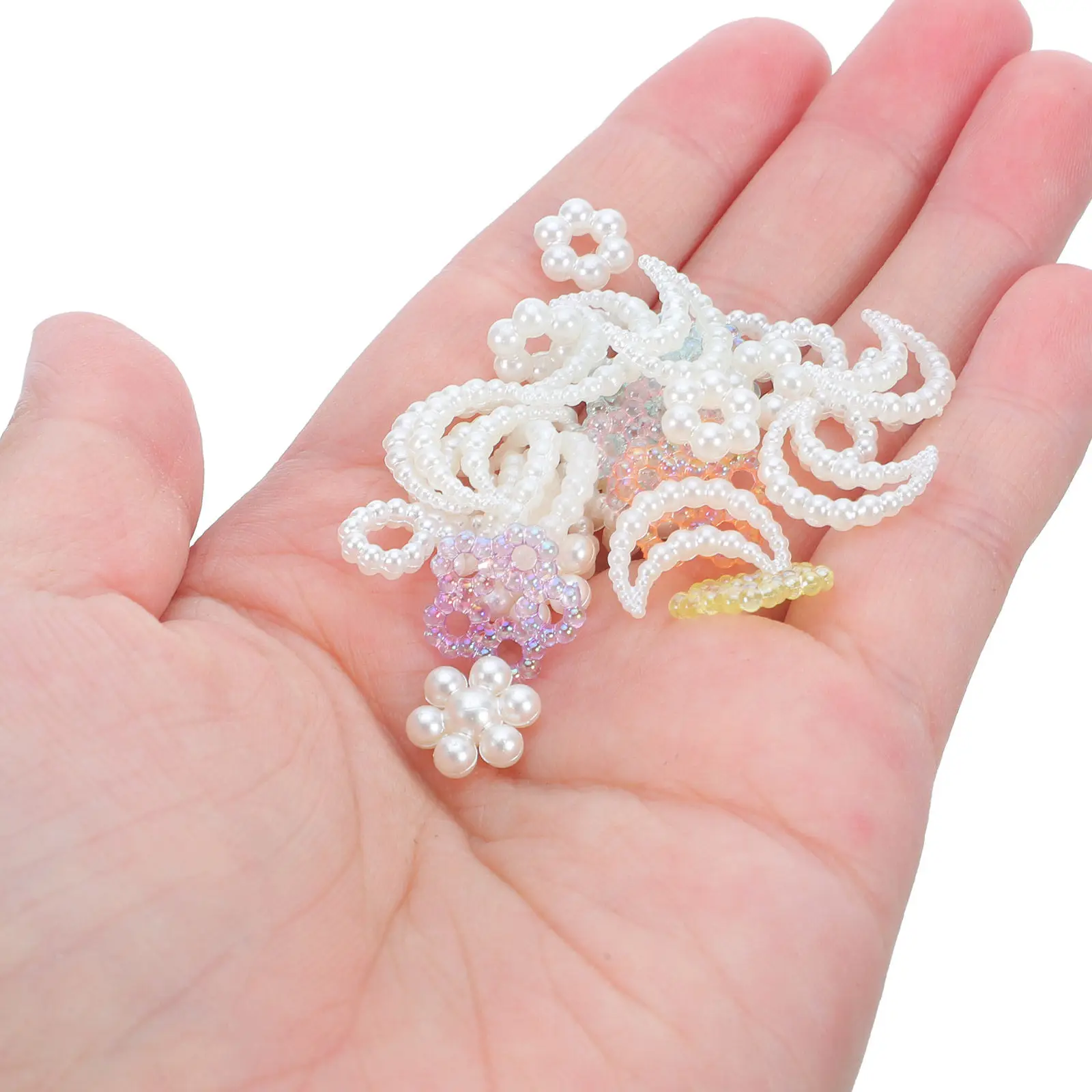 600Pcs Pearl Heart Shape Decoration Faux Pearl Beads for Wedding Table Scatter DIY Craft Pearls Wedding Headwear Nail Art Phone
600Pcs Pearl Heart Shape Decoration Faux Pearl Beads for Wedding Table Scatter DIY Craft Pearls Wedding Headwear Nail Art Phone