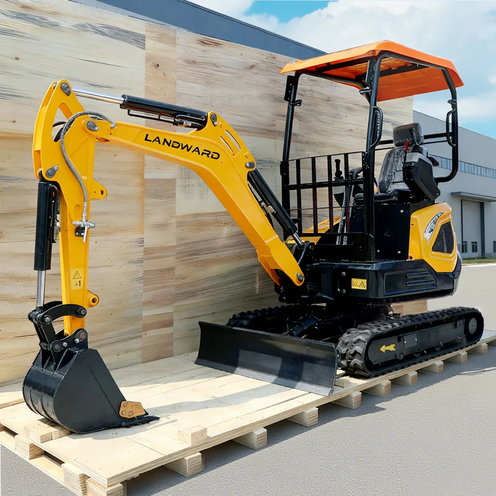 Landward Mini Excavator New Agricultural Micro Excavator 2500kg Multifunction Hydraulic Crawler Digger Custom CE Euro 5 For Sale
Landward Mini Excavator New Agricultural Micro Excavator 2500kg Multifunction Hydraulic Crawler Digger Custom CE Euro 5 For Sale