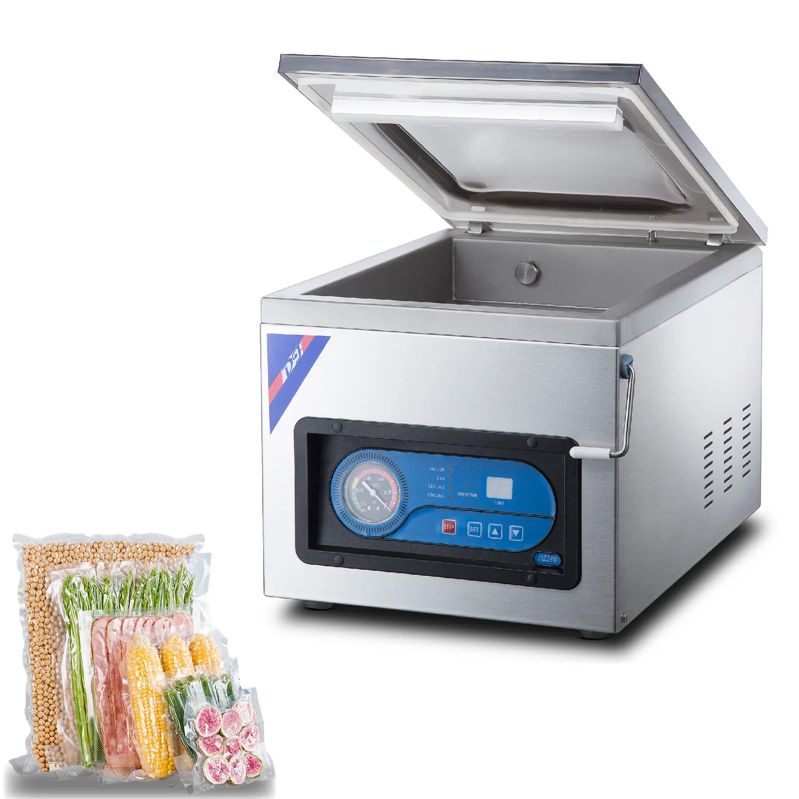 Desktop Vacuum Brick Packing Machine Vacuum Sealing Machine for Food Vacuum Sealer Packing Sealing Machine
Desktop Vacuum Brick Packing Machine Vacuum Sealing Machine for Food Vacuum Sealer Packing Sealing Machine