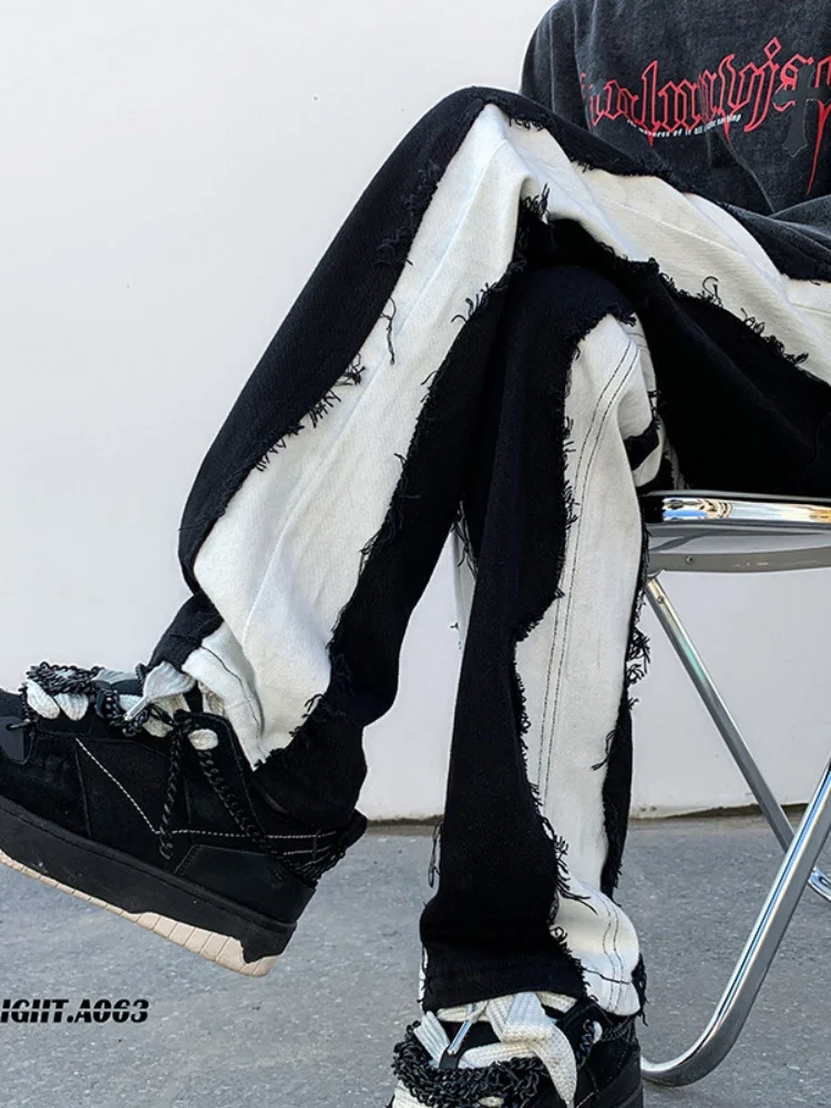 Washed Jeans Men's Autumnal American Stylish Brand Handsome Large Size Slim Straight Leg Micro Flared Long Pants Youth Trendy
Washed Jeans Men's Autumnal American Stylish Brand Handsome Large Size Slim Straight Leg Micro Flared Long Pants Youth Trendy