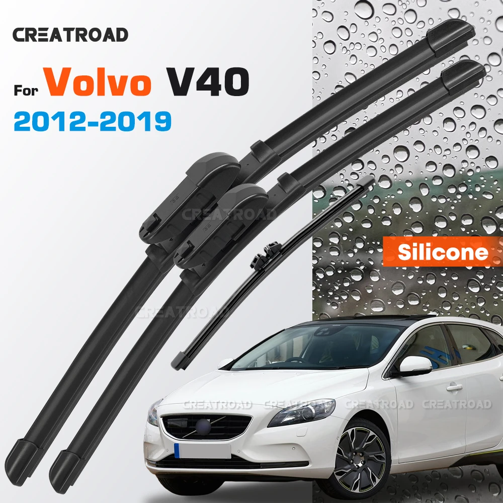 Silicone Wiper Blades Fit For Volvo V40 2012-2019 Coated Silent HD Wear-Resistant Windshield Wipers 26"+19"+11"
Silicone Wiper Blades Fit For Volvo V40 2012-2019 Coated Silent HD Wear-Resistant Windshield Wipers 26"+19"+11"