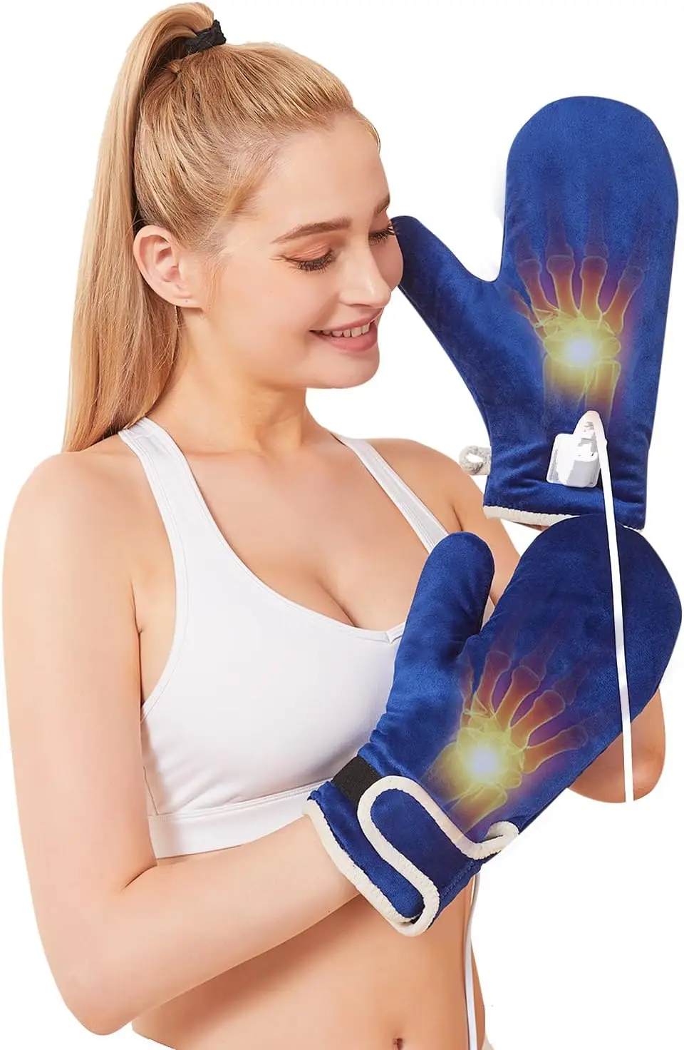 Электрические перчатки с подогревом для облегчения боли в руках, регулируемая температура и таймер, автоматическое отключение
Электрические перчатки с подогревом для облегчения боли в руках, регулируемая температура и таймер, автоматическое отключение