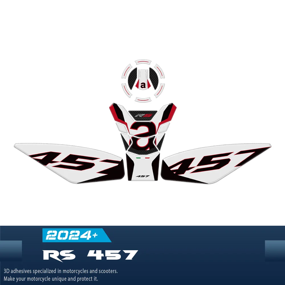 For Aprilia RS 457 2024 2025 3D Resin Decal Kit Motorcycle Accessories Tank Pad
For Aprilia RS 457 2024 2025 3D Resin Decal Kit Motorcycle Accessories Tank Pad