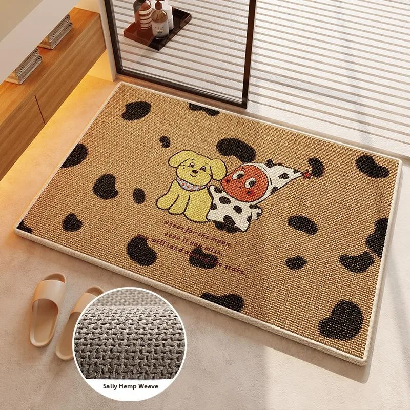 Quick Dry Linoleum Bathroom Mat Cartoon Style Door Mat Anti Slip Toilet Floor Rug Water Absorbent Home Decor Square Shape
Quick Dry Linoleum Bathroom Mat Cartoon Style Door Mat Anti Slip Toilet Floor Rug Water Absorbent Home Decor Square Shape