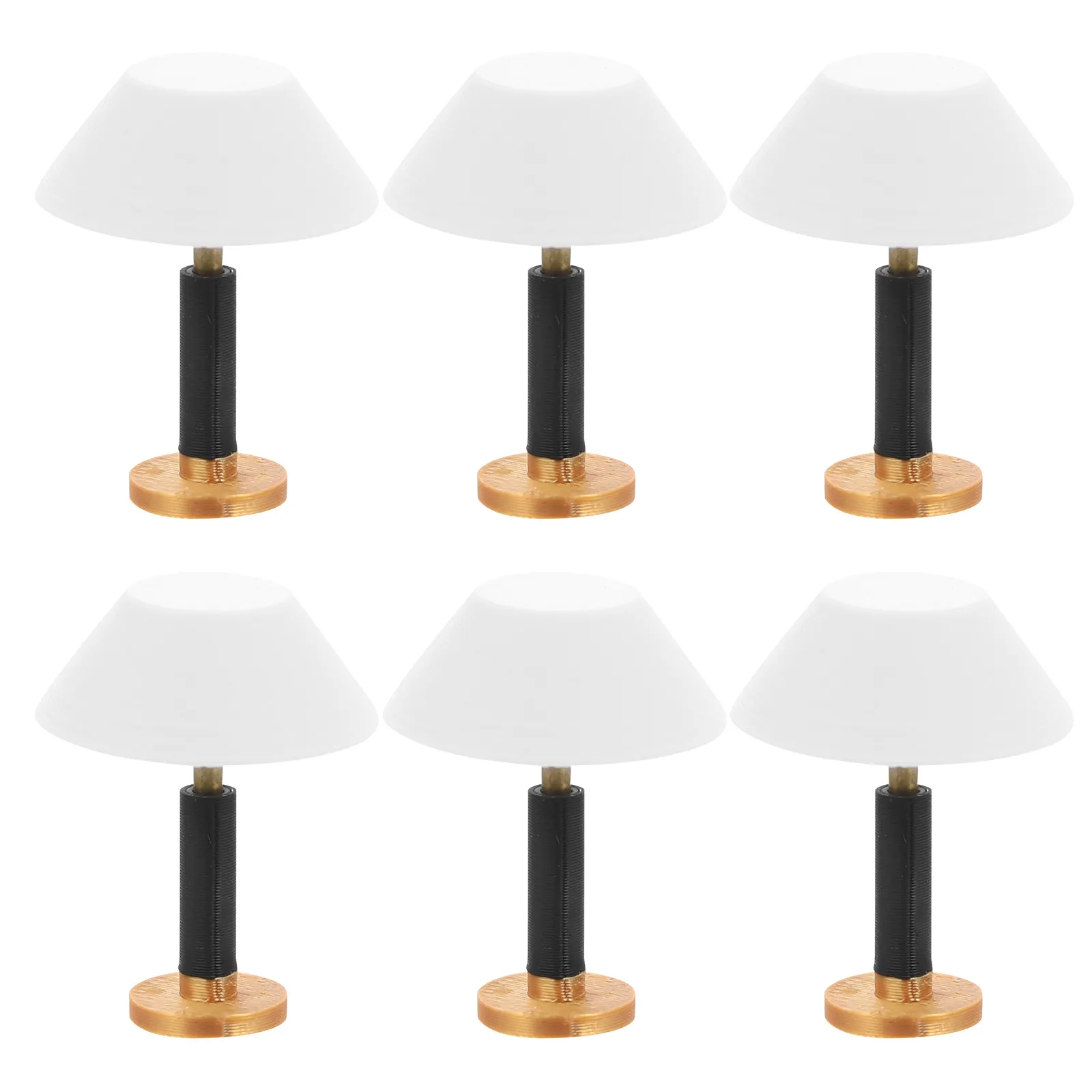 6Pcs Miniature Lamp Plastic Bedside Lamp for Tiny House Furniture Dollhouse Desk Light Micro Landscape Decoration
6Pcs Miniature Lamp Plastic Bedside Lamp for Tiny House Furniture Dollhouse Desk Light Micro Landscape Decoration