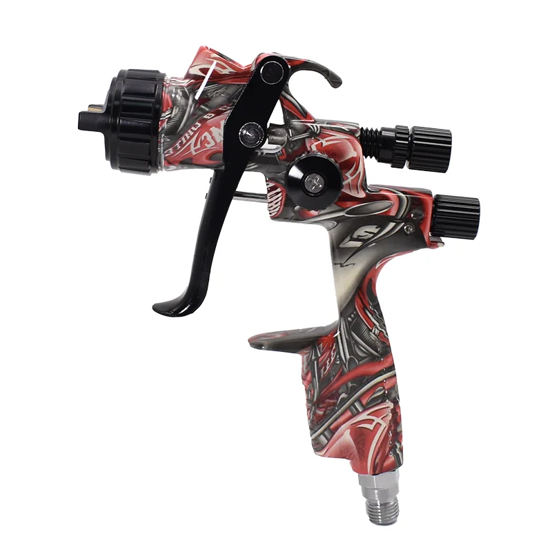 HVLP Spray Gun Gravity Feed Water Transfer Pattern 1.3mm Nozzle High Atomization Car Auto Painting Sprayer
HVLP Spray Gun Gravity Feed Water Transfer Pattern 1.3mm Nozzle High Atomization Car Auto Painting Sprayer