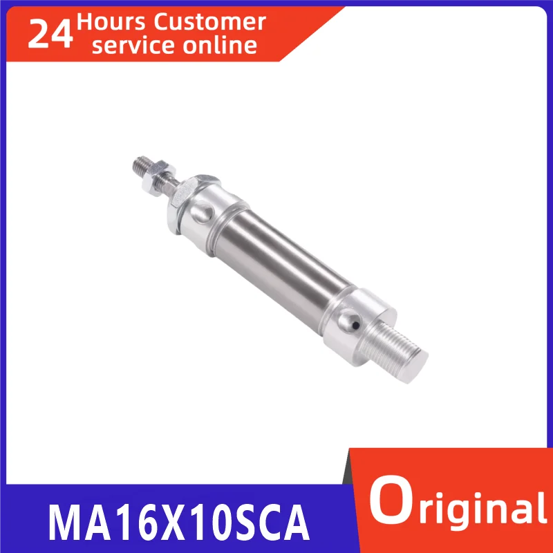 Brand new original stainless steel mini cylinder MA16X10SCA MA16X15SCA MA16X20SCA MA16X25SCA
Brand new original stainless steel mini cylinder MA16X10SCA MA16X15SCA MA16X20SCA MA16X25SCA