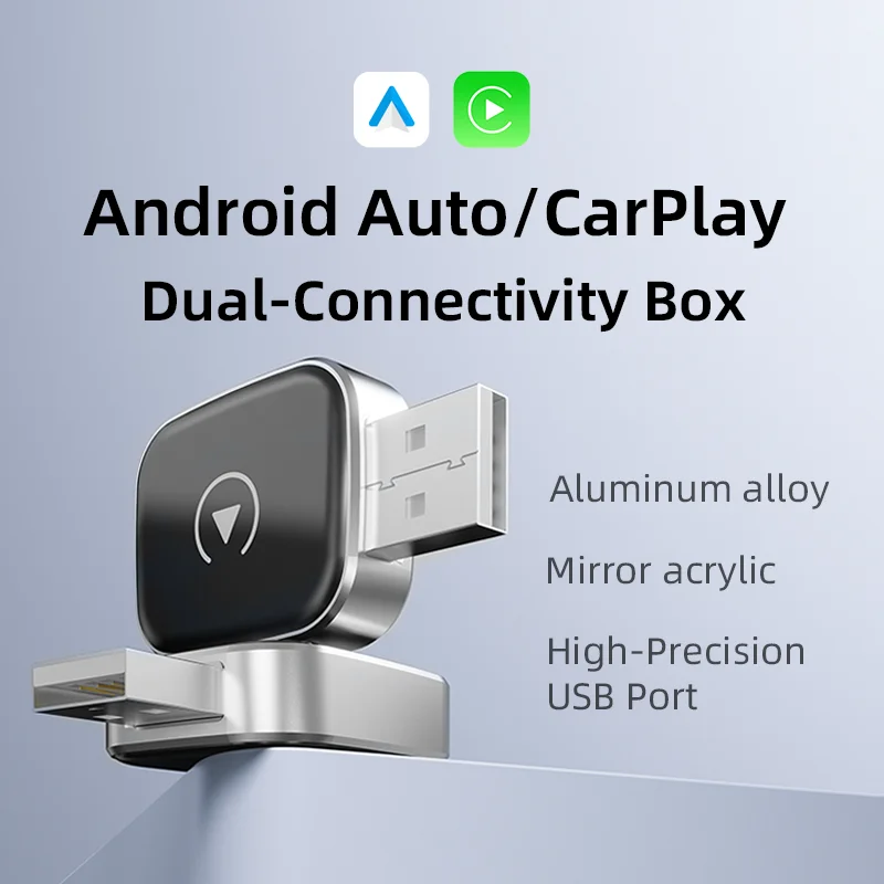 TrolinkTek 2 in 1 Wired to Wireless CarPlay Adapter Android Auto Fast Connect USB Dongle TypeC USB 5GHz WiFi 6 Plug & Play
TrolinkTek 2 in 1 Wired to Wireless CarPlay Adapter Android Auto Fast Connect USB Dongle TypeC USB 5GHz WiFi 6 Plug & Play