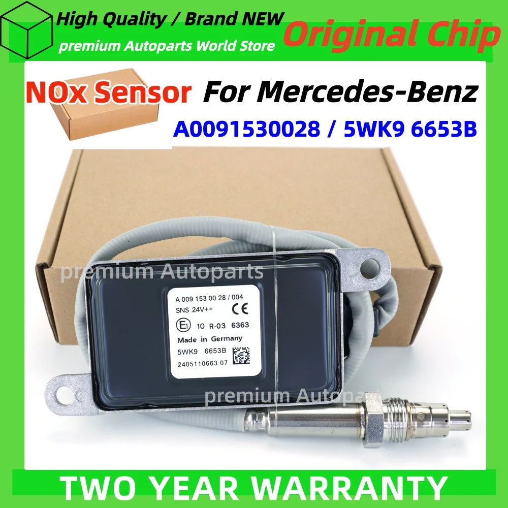 A0091530028 0091530028 NOX Sensor Truck 24V 5WK96653B 5WK9 6653B 5WK96653C 5WK9 6653C A0101539528 0101539528
A0091530028 0091530028 NOX Sensor Truck 24V 5WK96653B 5WK9 6653B 5WK96653C 5WK9 6653C A0101539528 0101539528