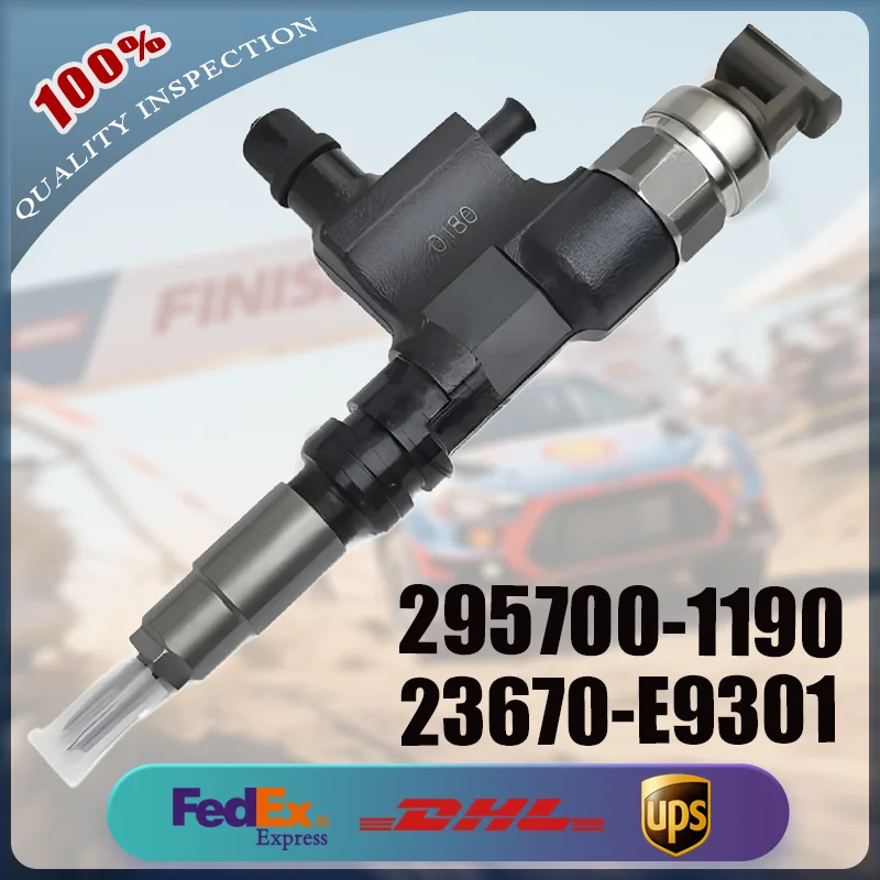Diesel Fuel Injector 295700-1190 23670-E9301 Common Rail Fuel Injector for Hino Trucks Heavy-Duty Truck Applications
Diesel Fuel Injector 295700-1190 23670-E9301 Common Rail Fuel Injector for Hino Trucks Heavy-Duty Truck Applications