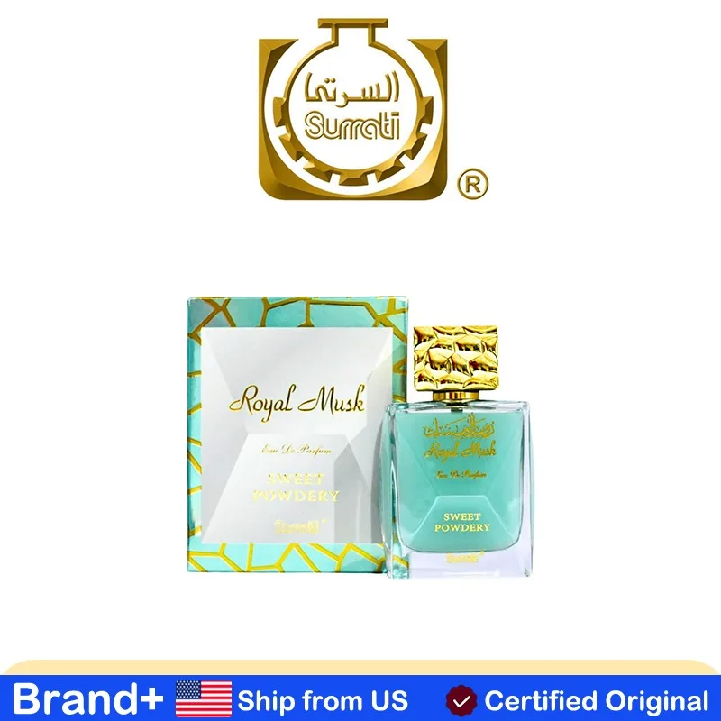 Парфюмерная вода Surrati Royal Musk Sweet Powdery, 100 мл, стойкий унисекс аромат в арабском стиле для мужчин и женщин, долгоиграющий одеколон
Парфюмерная вода Surrati Royal Musk Sweet Powdery, 100 мл, стойкий унисекс аромат в арабском стиле для мужчин и женщин, долгоиграющий одеколон