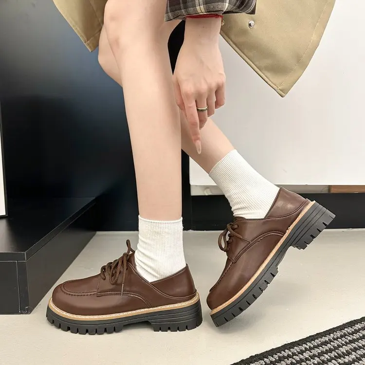2026 Hot Selling Plus Size 36-42 Women's Shoes Small Leather Shoes Women's Thick Sole Versatile Patent Leather Loafers
2026 Hot Selling Plus Size 36-42 Women's Shoes Small Leather Shoes Women's Thick Sole Versatile Patent Leather Loafers