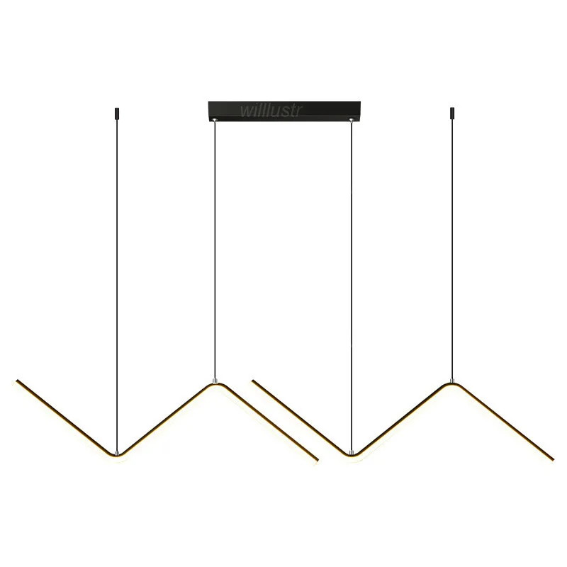 LED Geometric Aluminum Pendant Lamp Metal Bar Suspension Light Hotel Cafe Dining Room Creative Hanging Ceiling Chandelier
LED Geometric Aluminum Pendant Lamp Metal Bar Suspension Light Hotel Cafe Dining Room Creative Hanging Ceiling Chandelier
