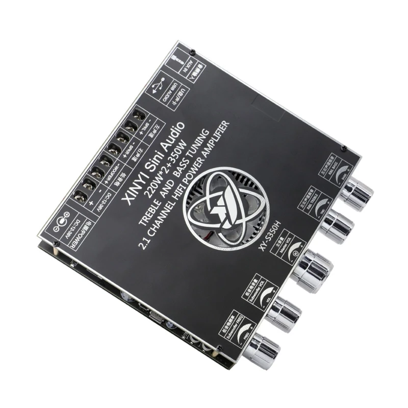 Bluetooth-compatible Amplifier Board 2.1 Channel AMP Module with Dual TPA3251D2
Bluetooth-compatible Amplifier Board 2.1 Channel AMP Module with Dual TPA3251D2