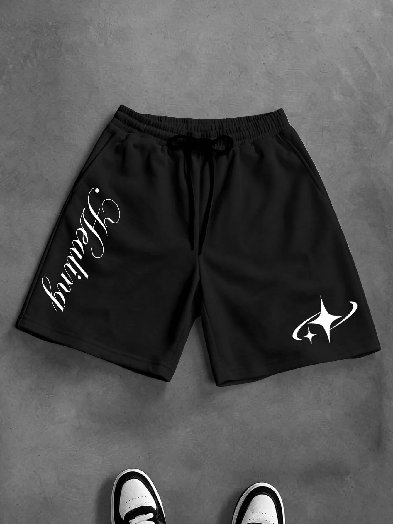 Men's Loose Fit Y2K Streetwear Shorts Brand Healing Cursive Star Graphic Print Cotton Blend Casual Black Athletic Shorts S-2XL 1
Men's Loose Fit Y2K Streetwear Shorts Brand Healing Cursive Star Graphic Print Cotton Blend Casual Black Athletic Shorts S-2XL 1