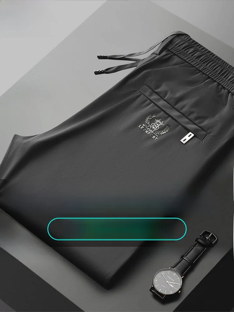 Ice Silk Casual Pants Men's Summer Thin Loose Straight Cut Quick Dry Sports Trousers Lightweight Comfortable Breathable
Ice Silk Casual Pants Men's Summer Thin Loose Straight Cut Quick Dry Sports Trousers Lightweight Comfortable Breathable