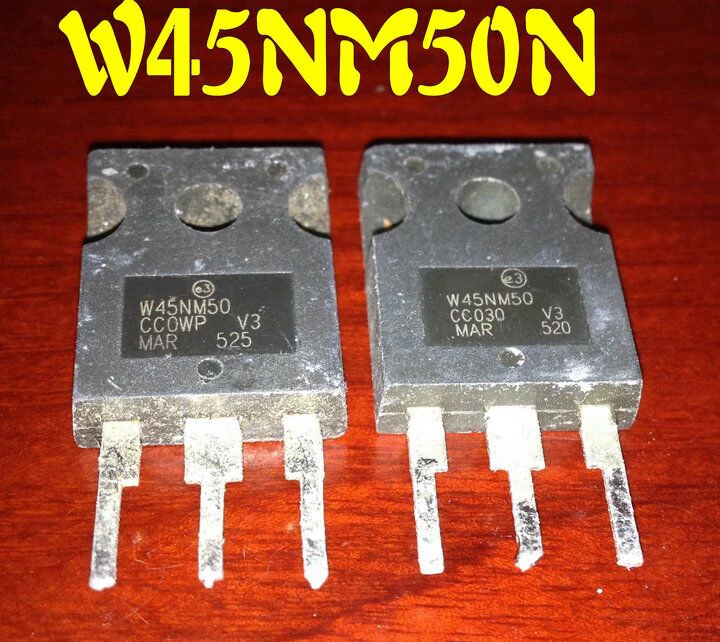 Used 10PCS STW45NM50FD W45NM50FD STW45NM50 W45NM50 45NM50 TO-247 In stock Original disassembly
Used 10PCS STW45NM50FD W45NM50FD STW45NM50 W45NM50 45NM50 TO-247 In stock Original disassembly