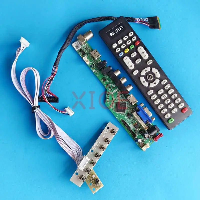 Для детской платы управления, USB + AV + VGA + HDMI 1920x1080 16,4 дюйма, Φ LVDS 40 Pin TV, аналоговый комплект для самостоятельной сборки
Для детской платы управления, USB + AV + VGA + HDMI 1920x1080 16,4 дюйма, Φ LVDS 40 Pin TV, аналоговый комплект для самостоятельной сборки