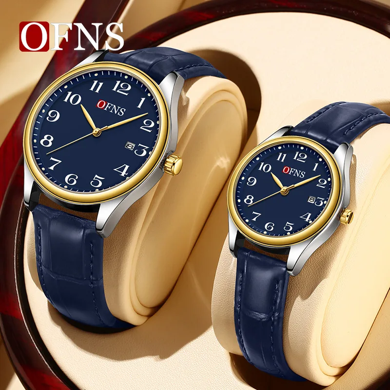 OFNS часы для пар с поясом, мужские и женские кварцевые часы, тонкий корпус 10 мм, 3 атм, водонепроницаемые, большой цифровой, простой циферблат, подарок для влюбленных
OFNS часы для пар с поясом, мужские и женские кварцевые часы, тонкий корпус 10 мм, 3 атм, водонепроницаемые, большой цифровой, простой циферблат, подарок для влюбленных