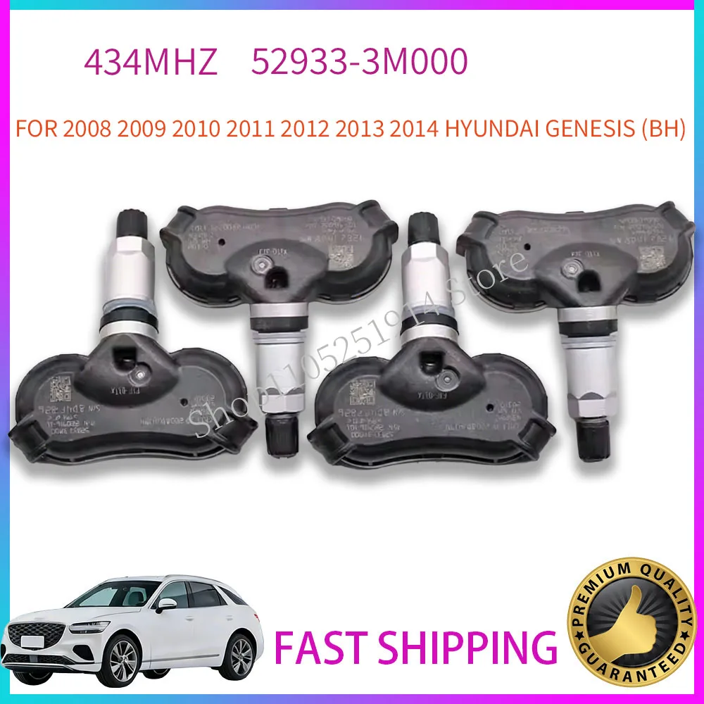 TPMS SENSOR 52933-3M000 434MHz FOR 2008 2009 2010 2011 2012 2013 2014 HYUNDAI GENESIS (BH) TIRE PRESSURE SENSOR HYUNDAI
TPMS SENSOR 52933-3M000 434MHz FOR 2008 2009 2010 2011 2012 2013 2014 HYUNDAI GENESIS (BH) TIRE PRESSURE SENSOR HYUNDAI