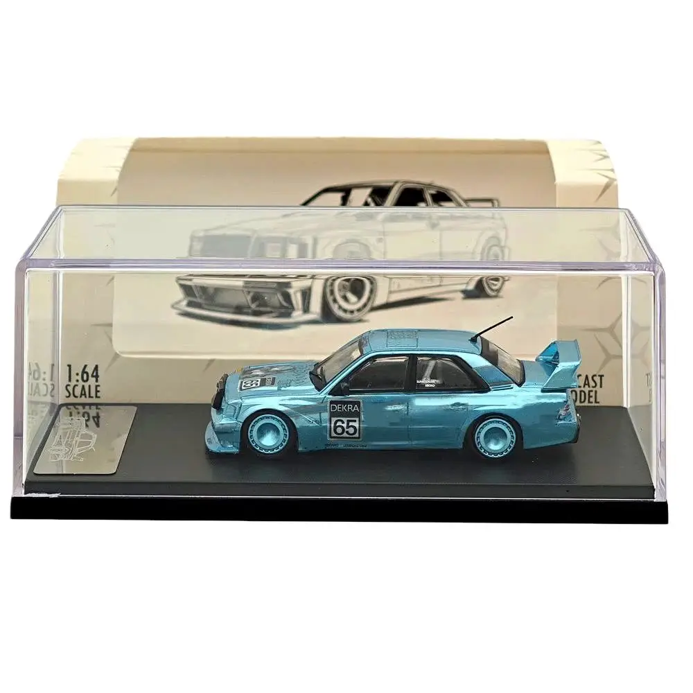Rhino Model RM 1:64 190 EVO II Blue Wide-Body Modified Diecast Models Car Miniature Collectible Gifts
Rhino Model RM 1:64 190 EVO II Blue Wide-Body Modified Diecast Models Car Miniature Collectible Gifts
