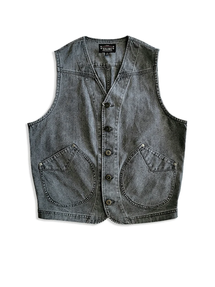 Men's Amekaji Wear Clothes American Retro Cotton Vest Retro Casual Good Quality
Men's Amekaji Wear Clothes American Retro Cotton Vest Retro Casual Good Quality